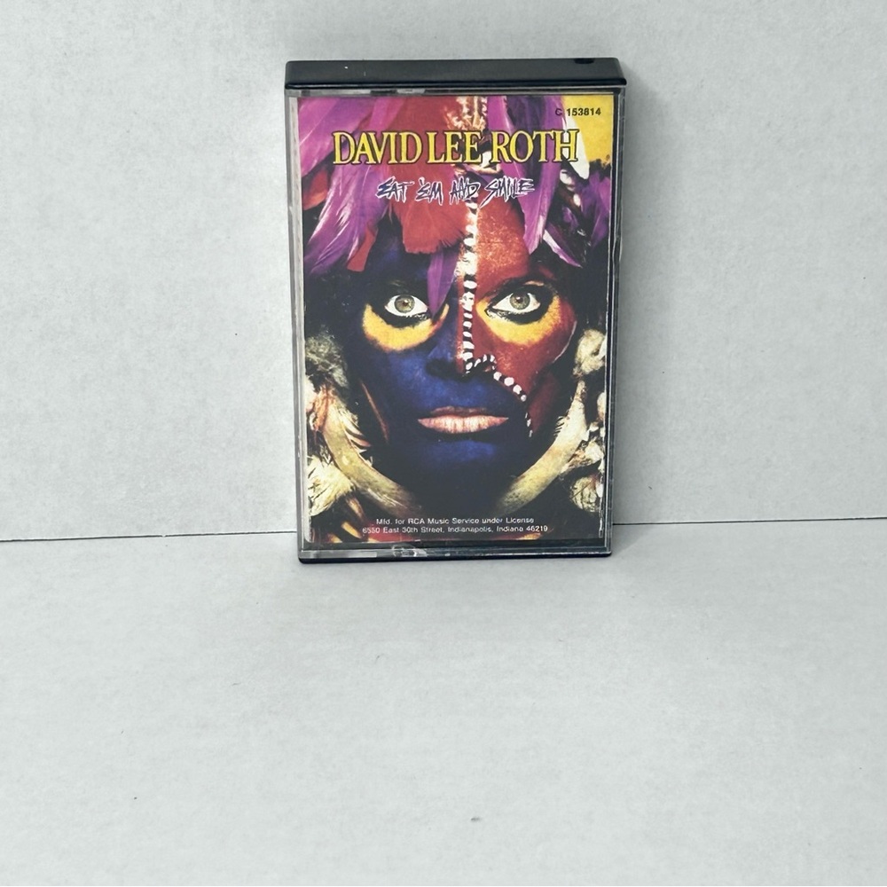 David Lee Roth – Eat ’Em And Smile Cassette Tape | 1986 | Used | Hard Rock